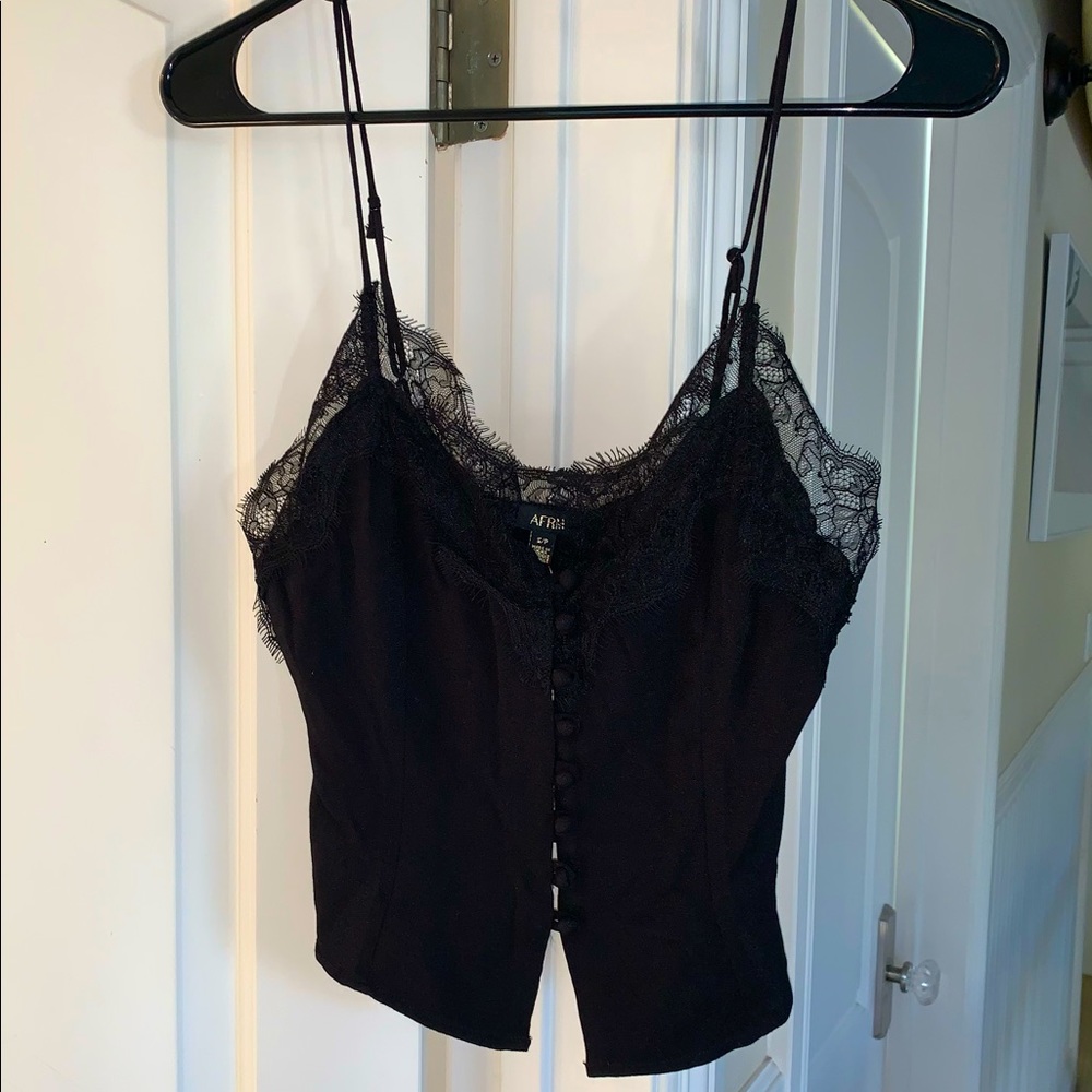 Black Lace Top